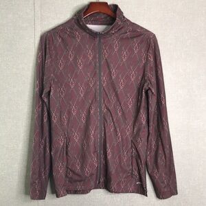 Merrell Women’s Full Zip Aztec Design Optic-Wick Jacket